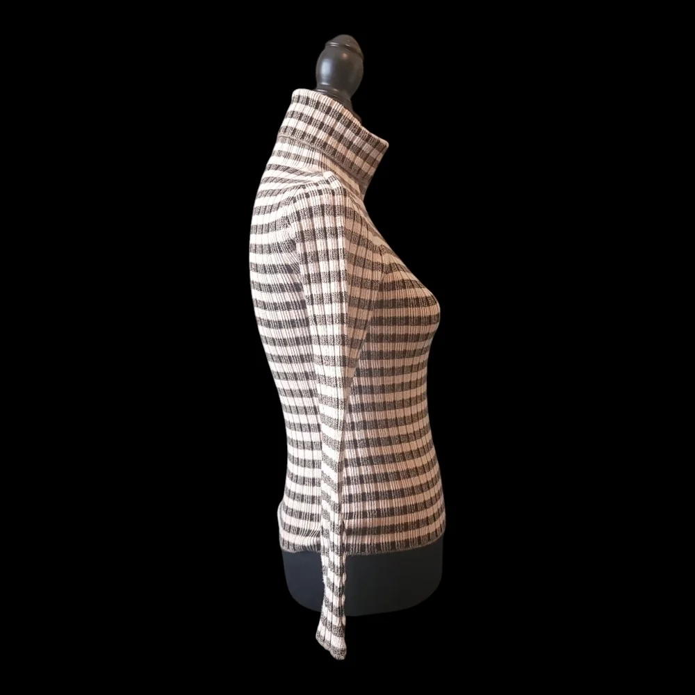 Maeve Anthropologie Button-Sleeve Turtleneck Size XS - Picture 3 of 10